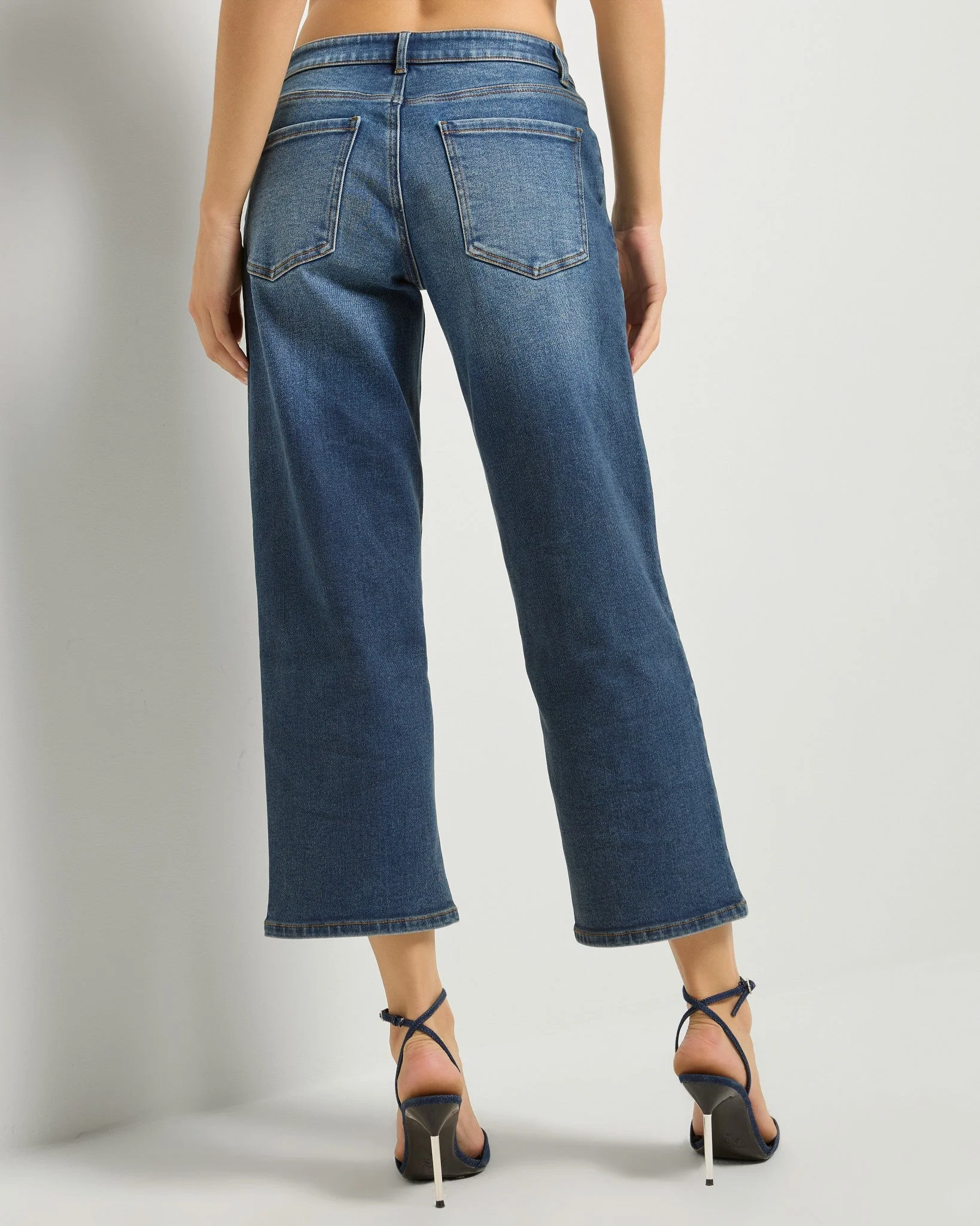 Avery Cropped Straight Jean - Image 3
