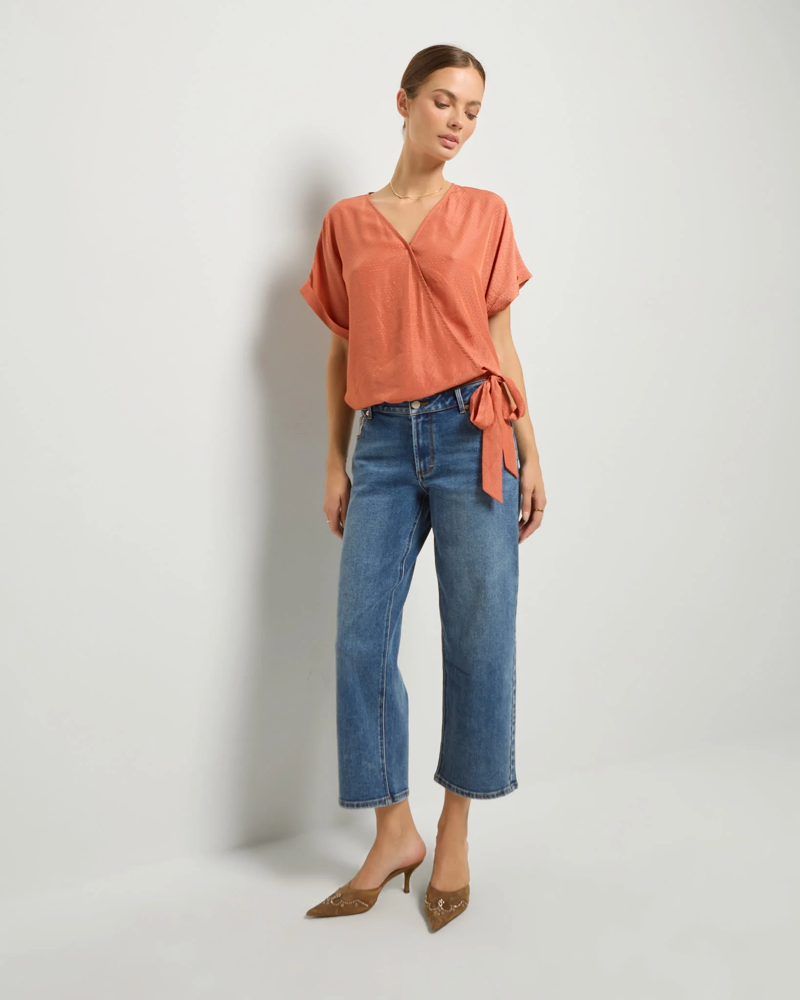 Avery Cropped Straight Jean - Image 5