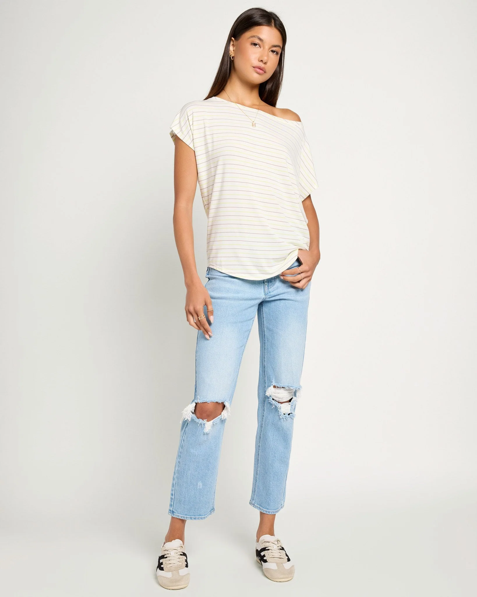Edgewater Striped Tee - Image 4