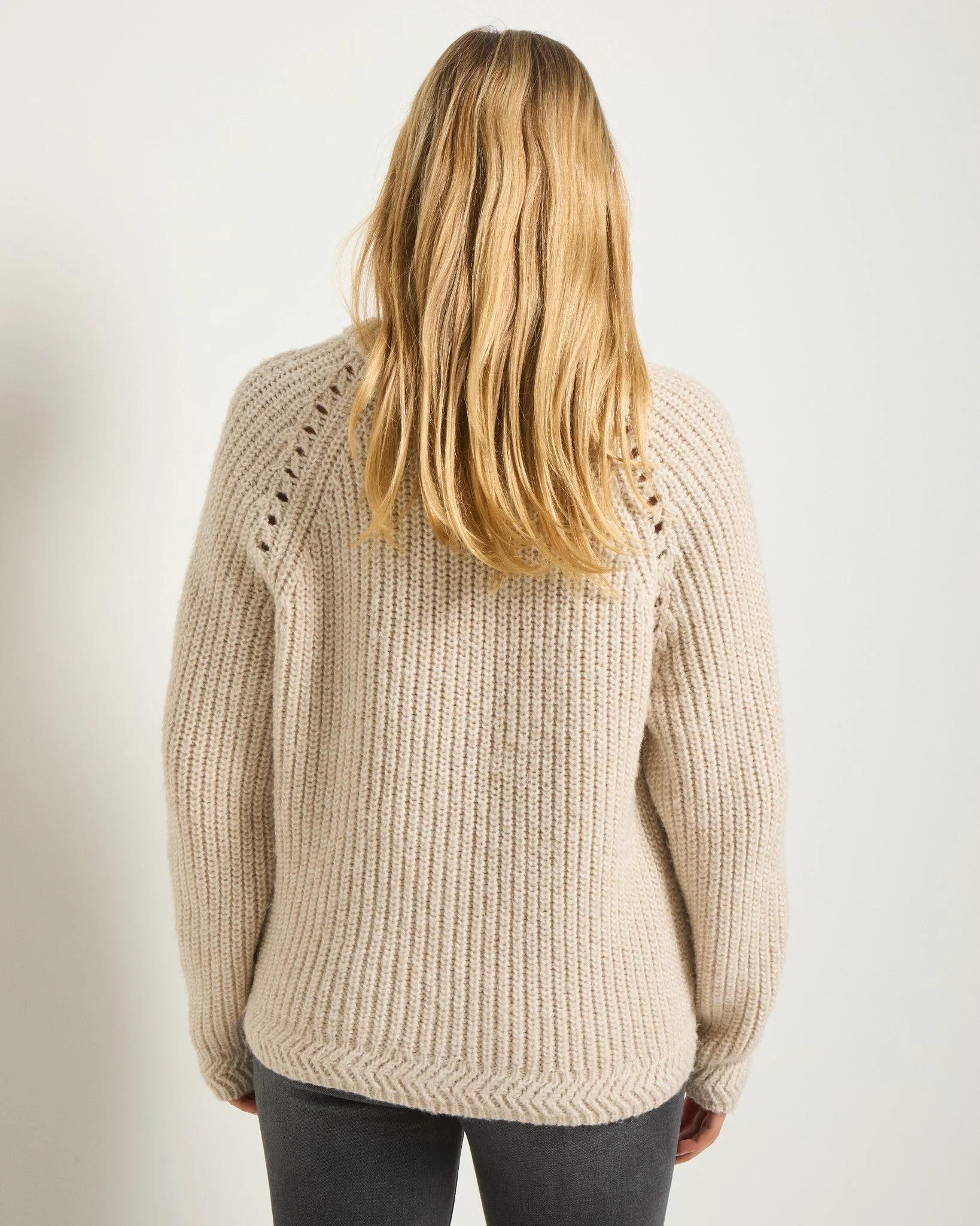 Fisherman Raglan Sweater - Image 11