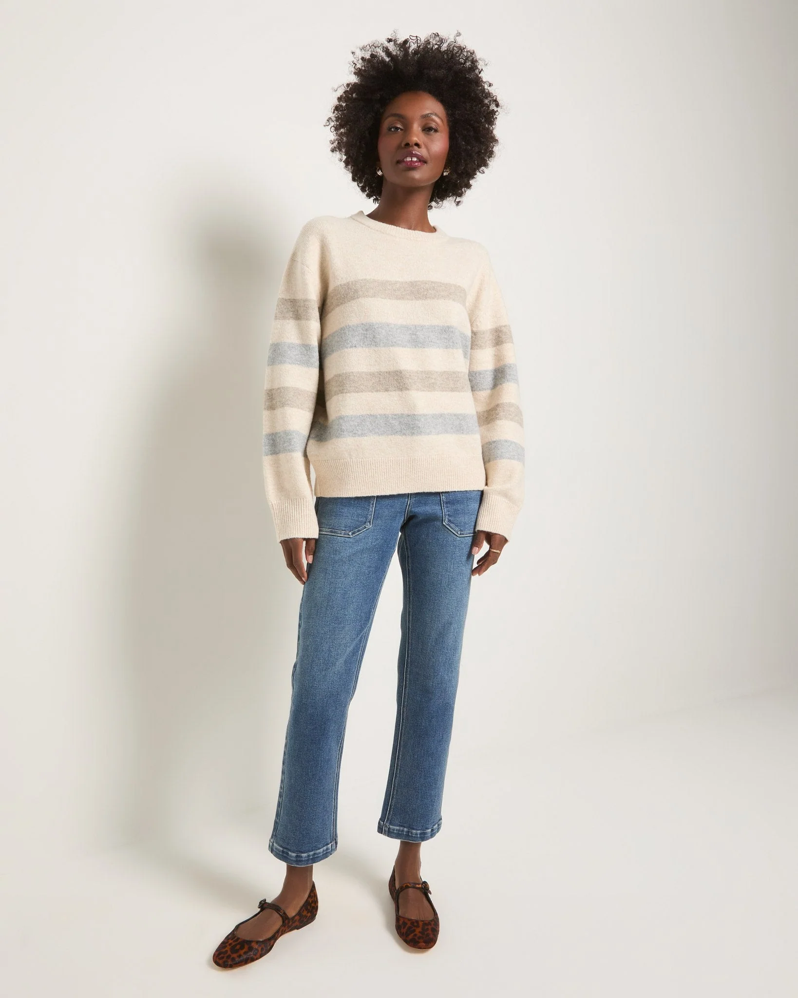 Harbor Haven Striped Sweater - Image 3