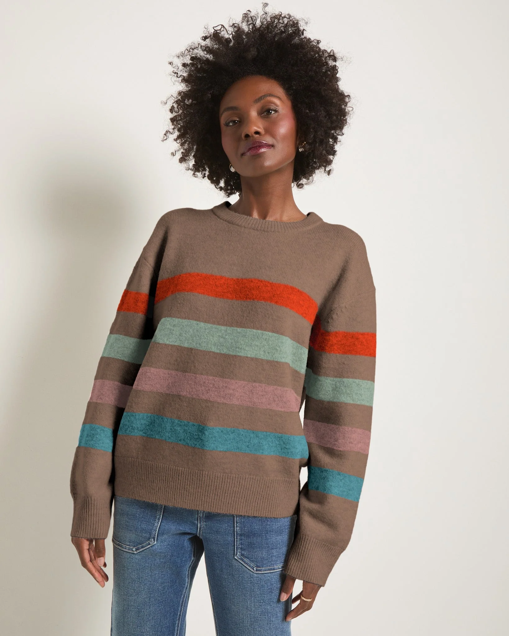 Harbor Haven Striped Sweater - Image 4