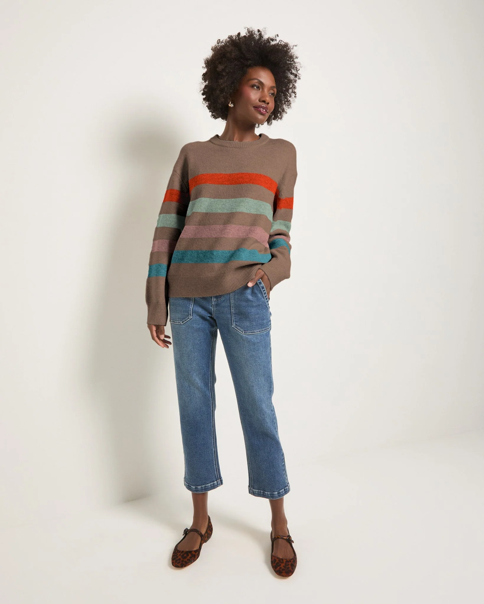 Harbor Haven Striped Sweater - Image 6
