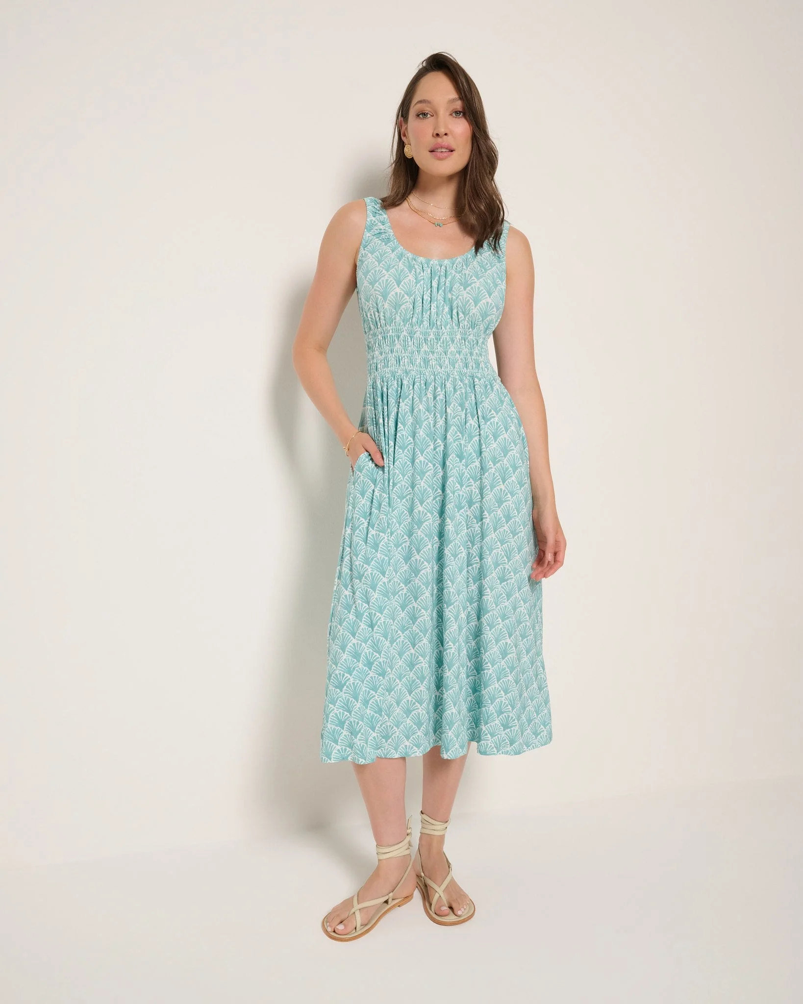 Maritime Midi Dress - Image 4