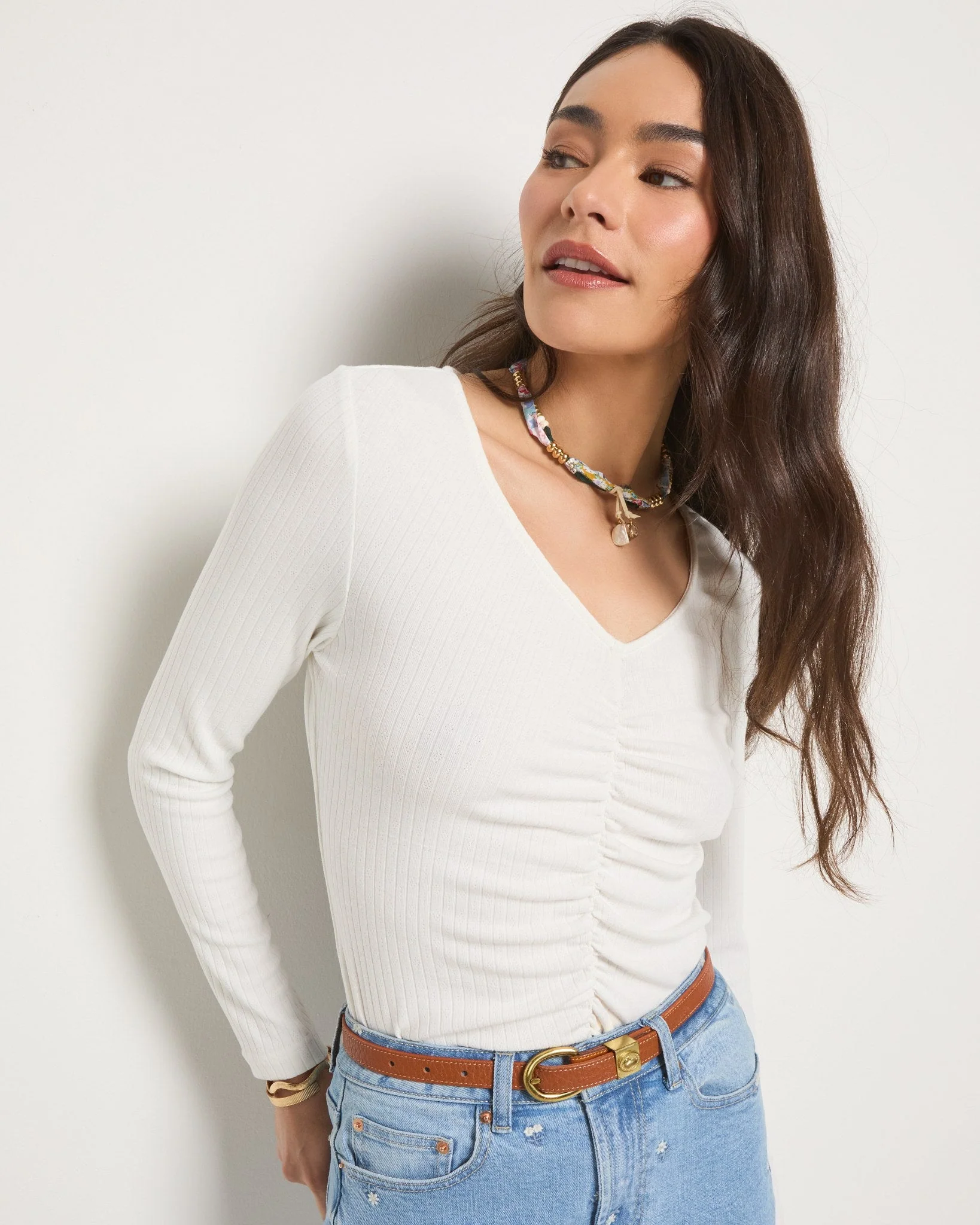 Oceanic Ruched Front Top - Image 3