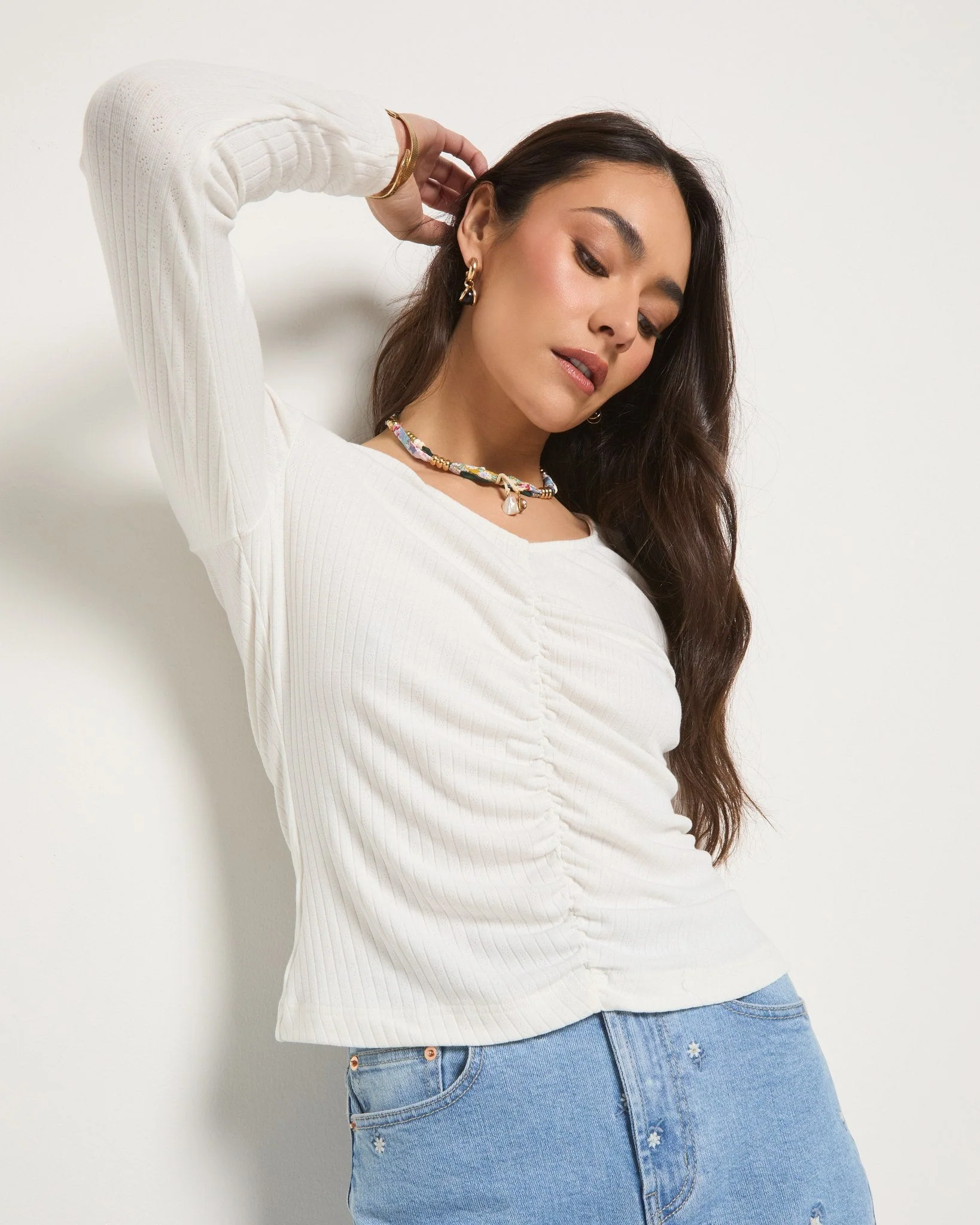 Oceanic Ruched Front Top - Image 5