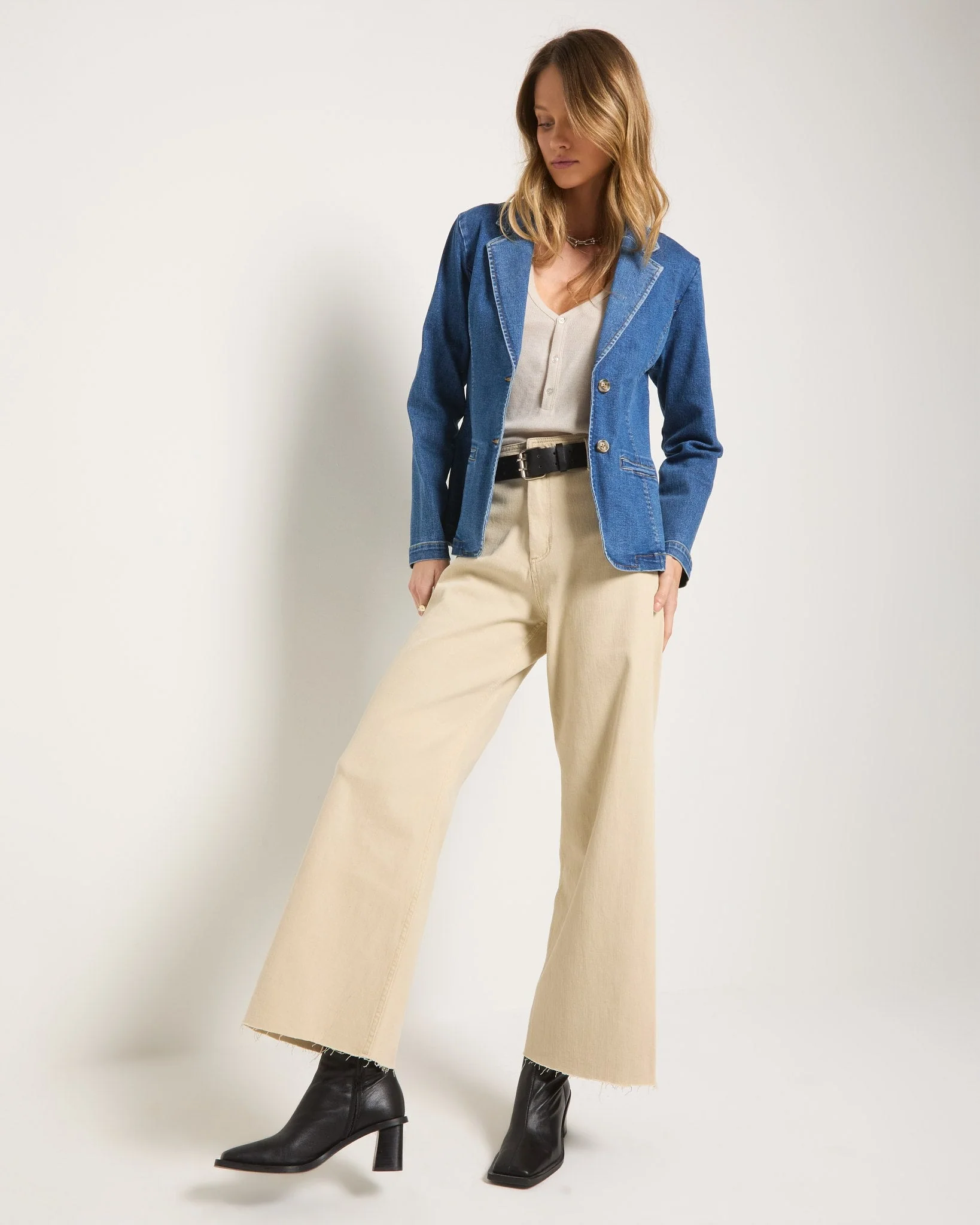 Pacific Heights Denim Blazer - Image 4