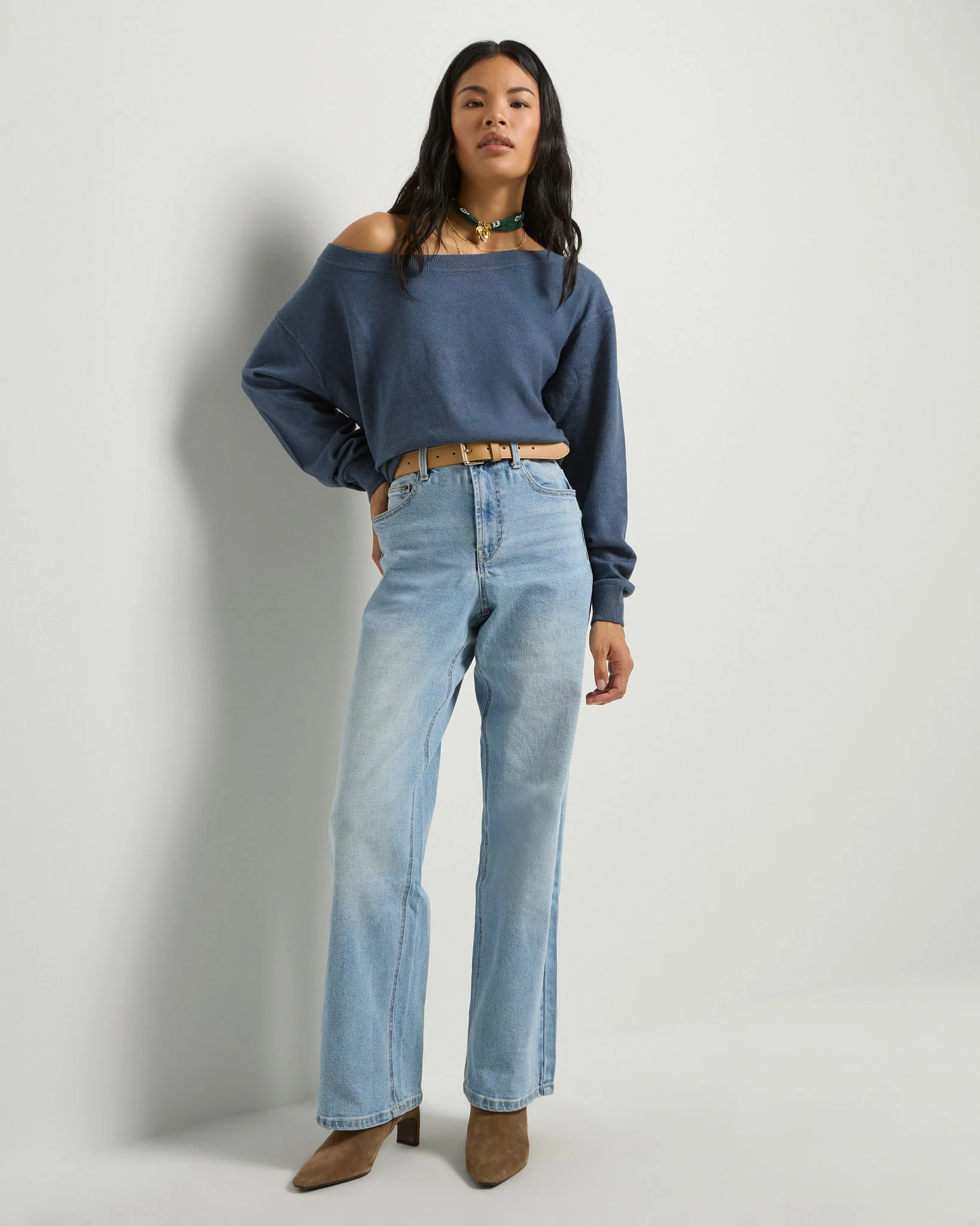 Pacific One Shoulder Sweater - Image 4