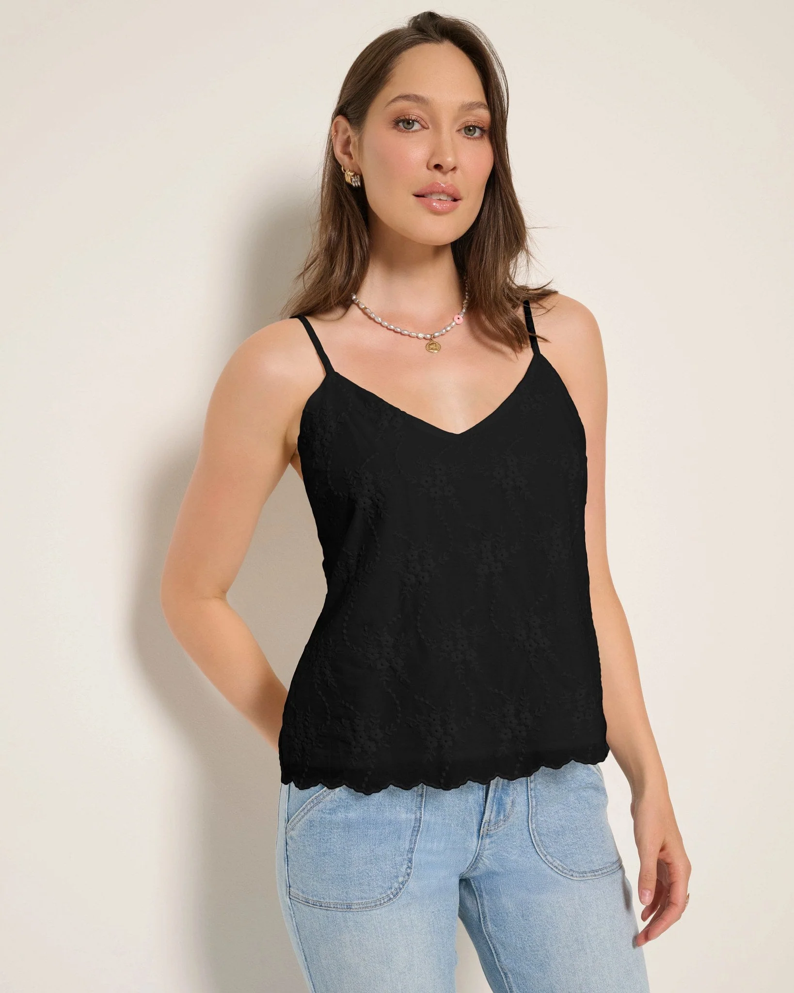 Radiance Eyelet Cami - Image 5
