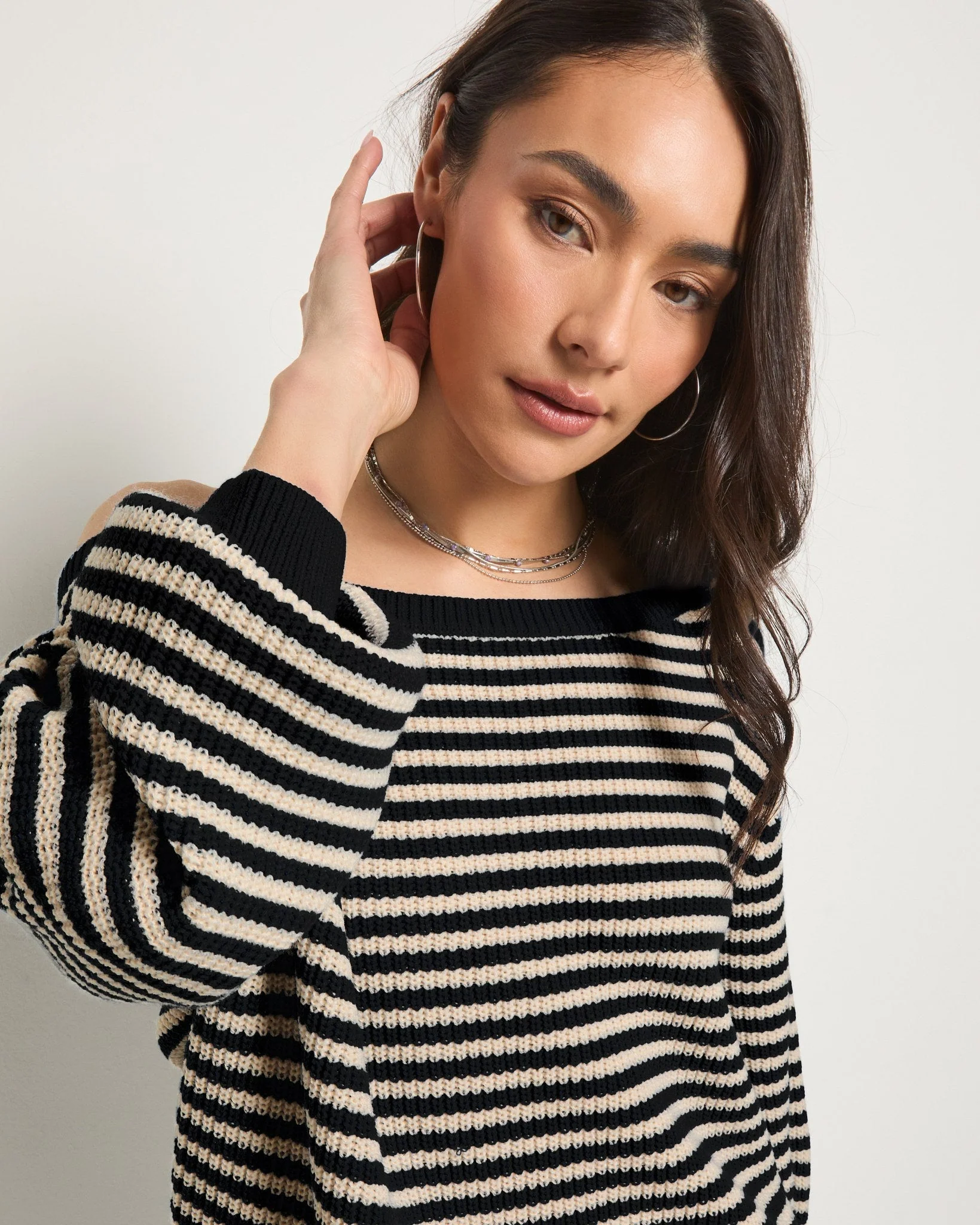 Sandy Boat Neck Sweater - Image 3