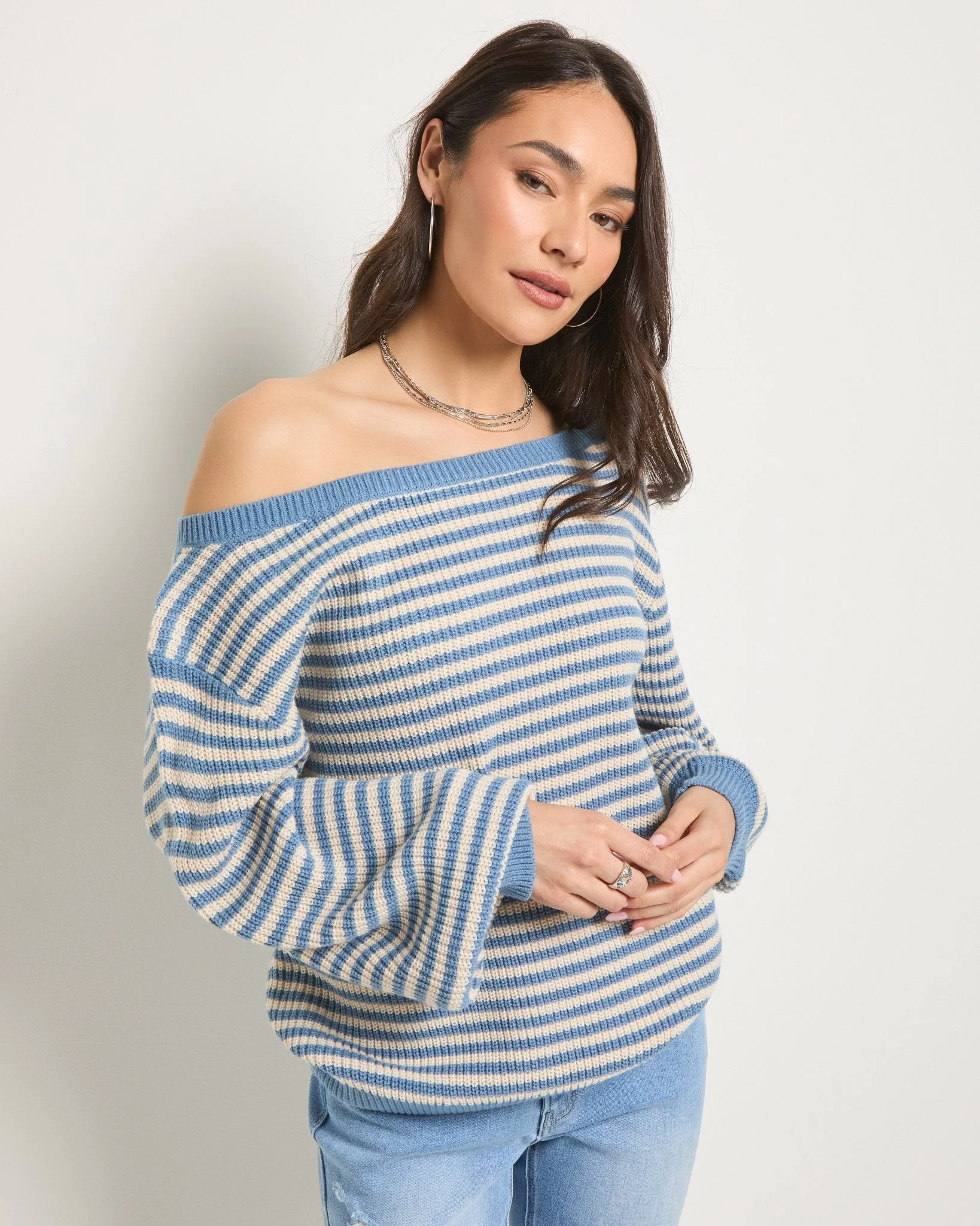 Sandy Boat Neck Sweater - Image 5
