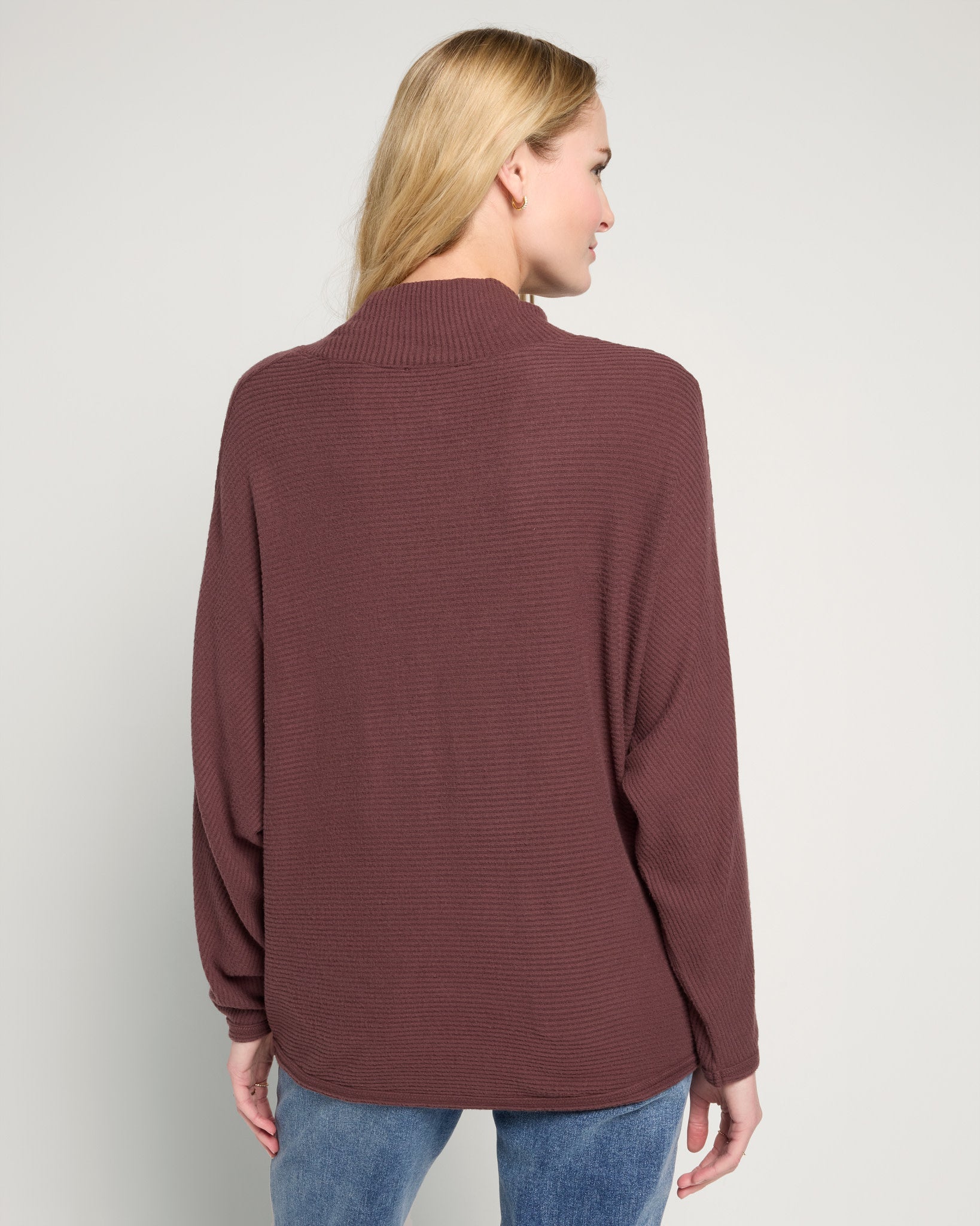 Sandy Turtleneck Dolman Top - Image 3