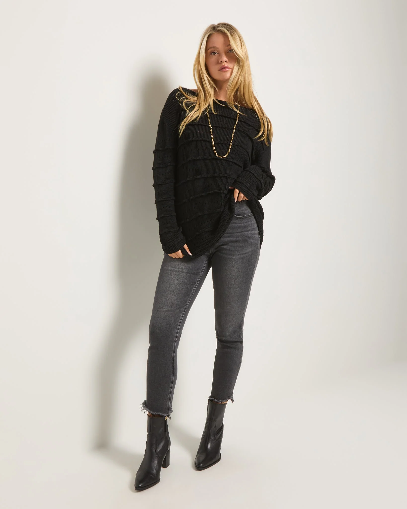 Shayna Ruffle Sweater - Image 5