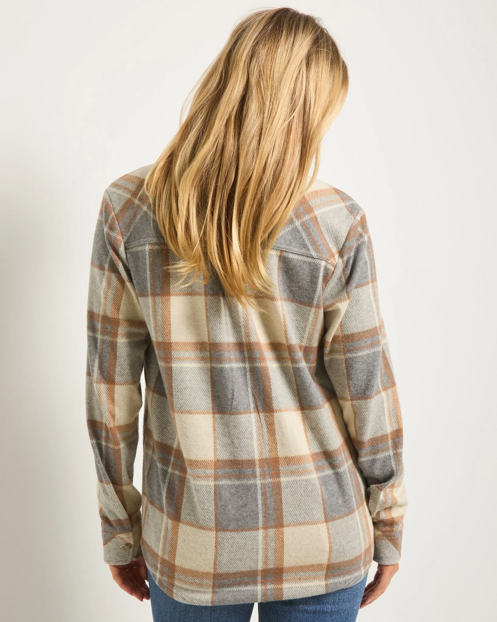 Sunset Plaid Knit Top - Image 12