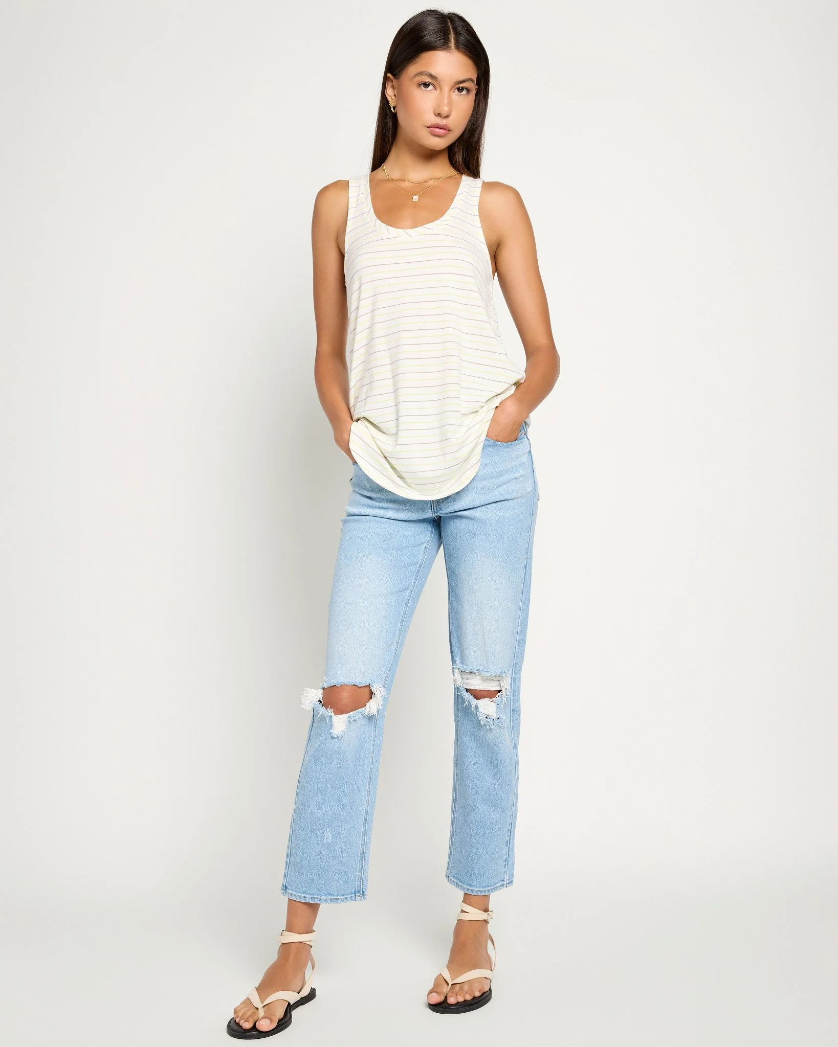 Surfside Stripe Scoop Tank - Image 16