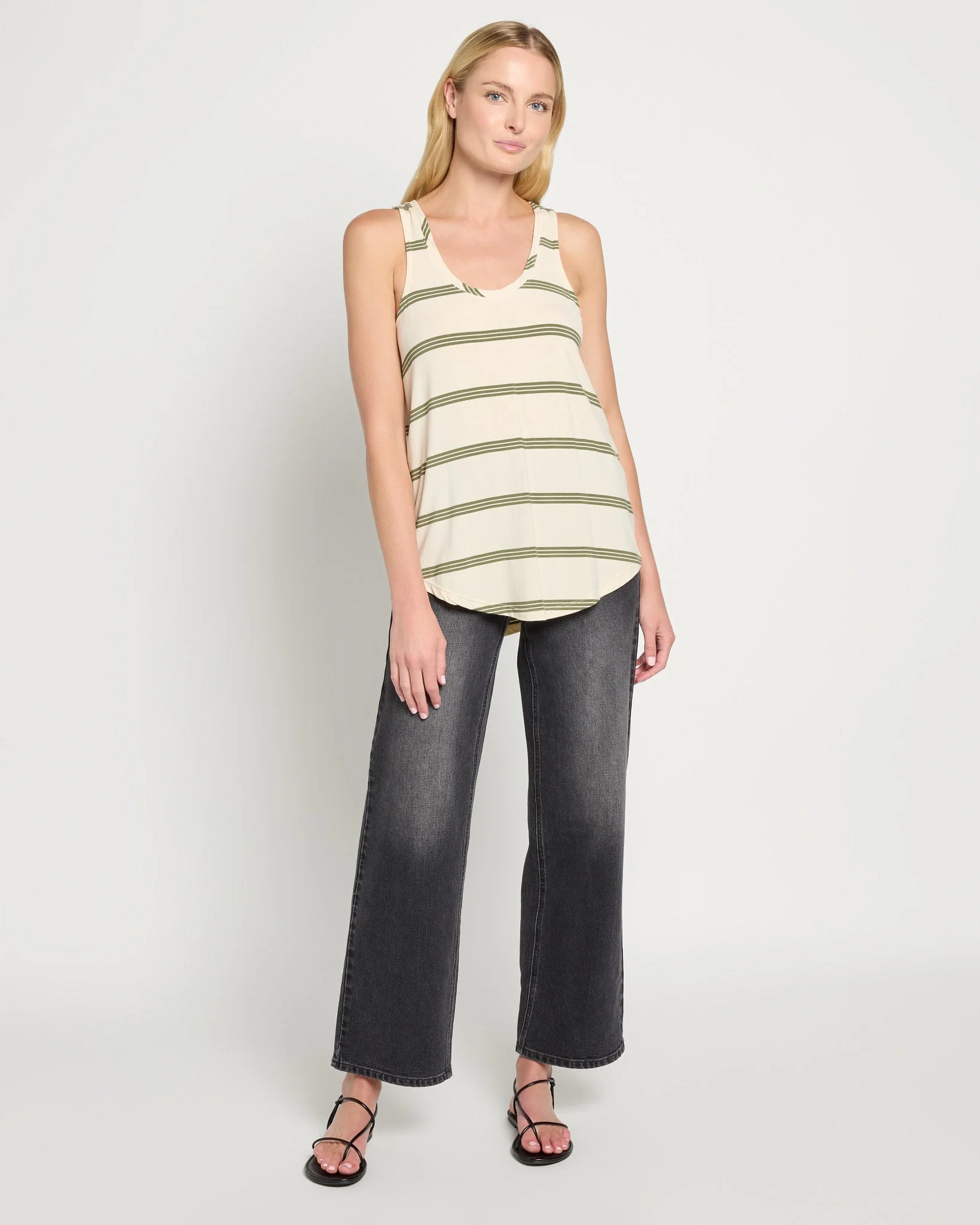 Surfside Stripe Scoop Tank - Image 4