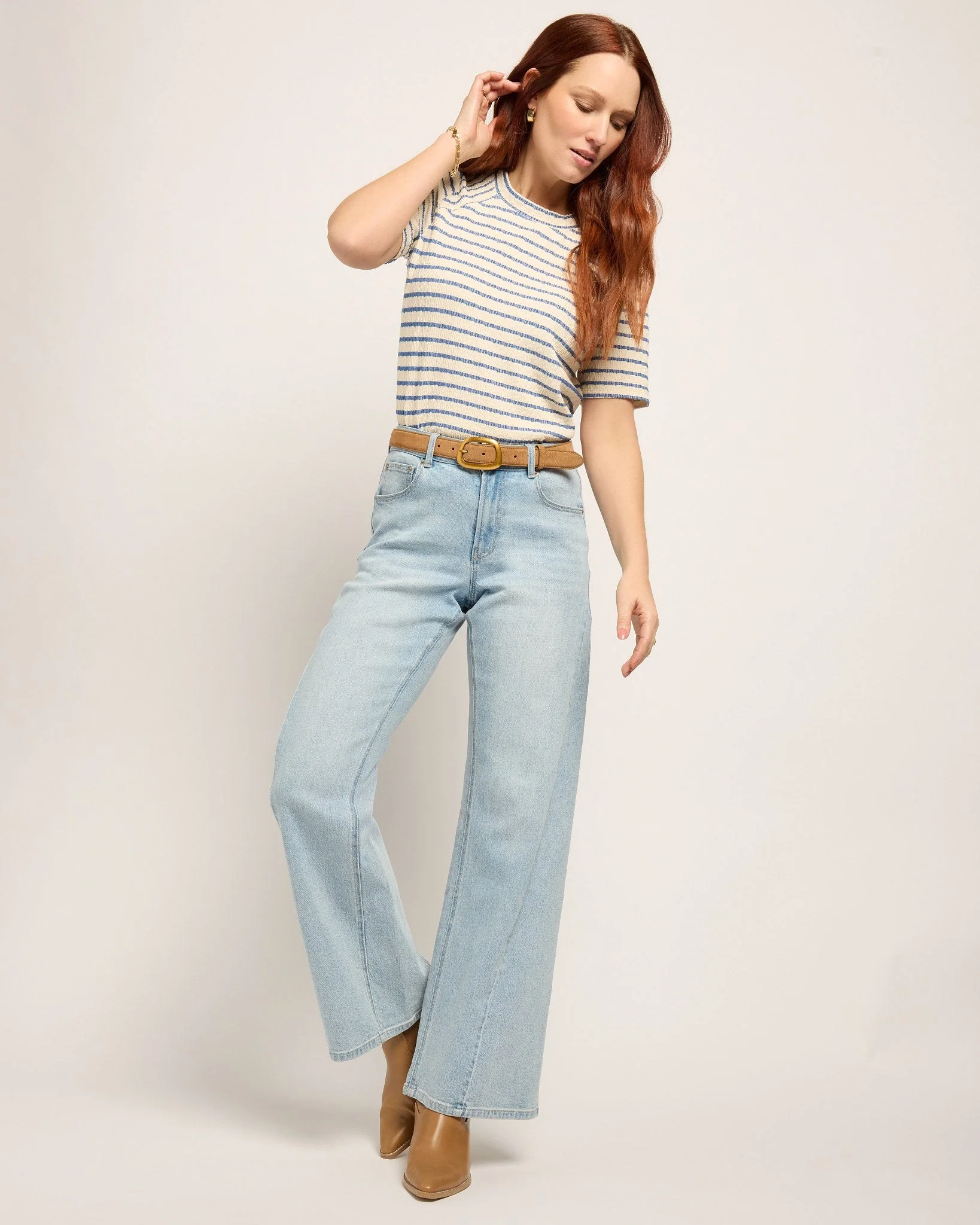 Sydney Striped Tee - Image 4