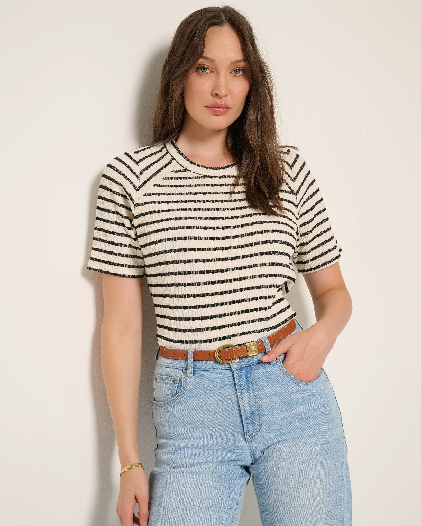 Sydney Striped Tee - Image 6
