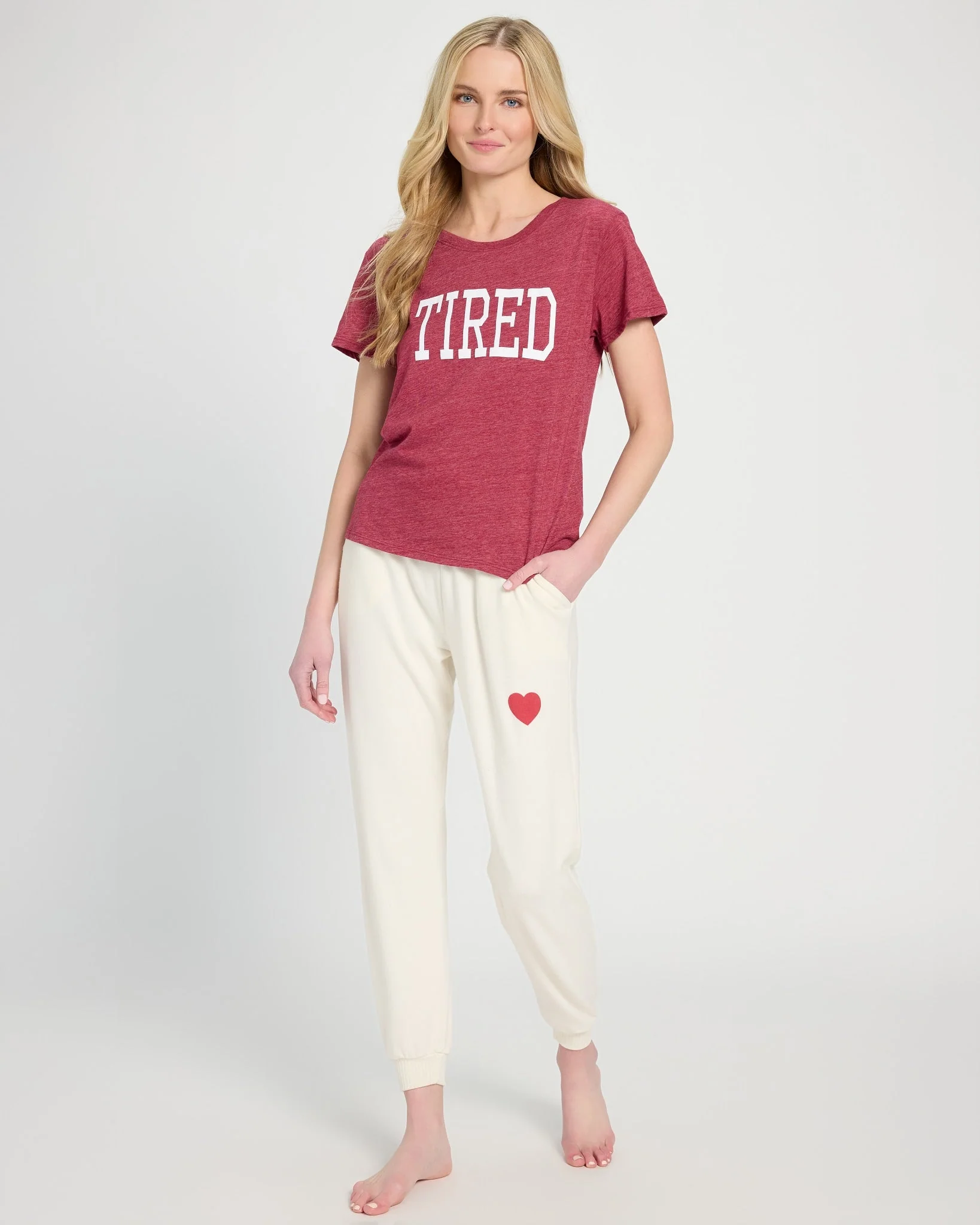 "Tired" Graphic Lounge Tee - Image 4