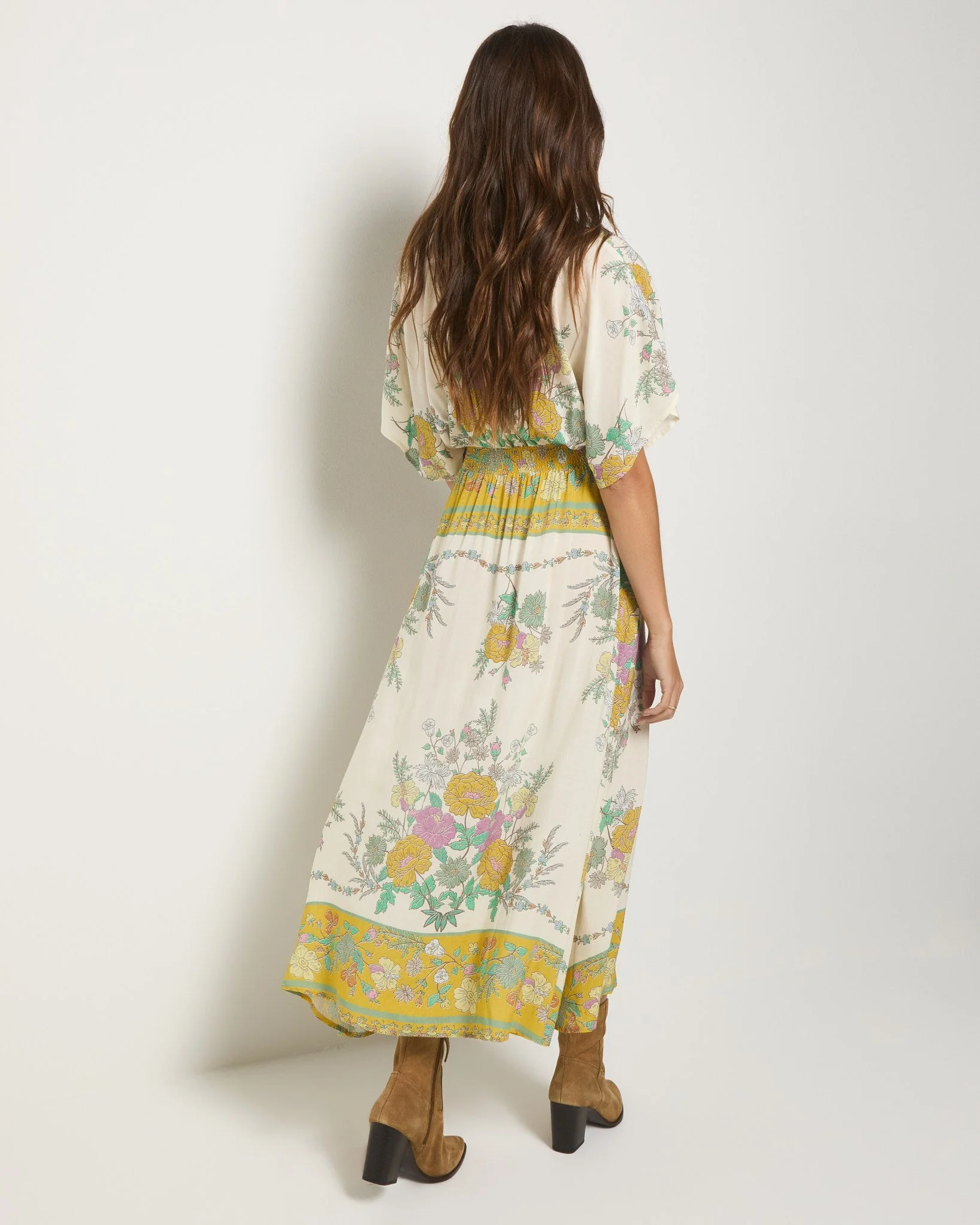 Topanga Printed Midi Dress - Image 3