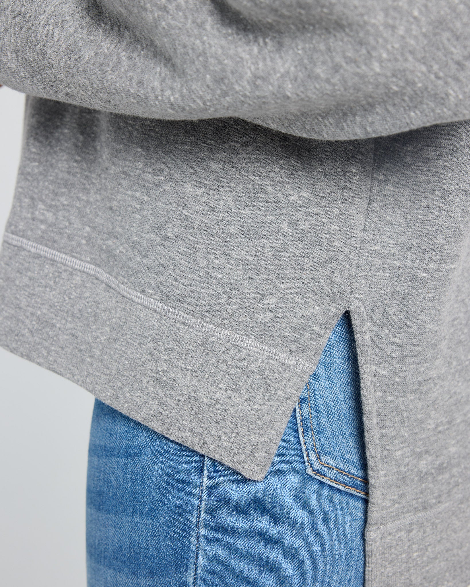 Waves Step Hem Sweatshirt - Image 3
